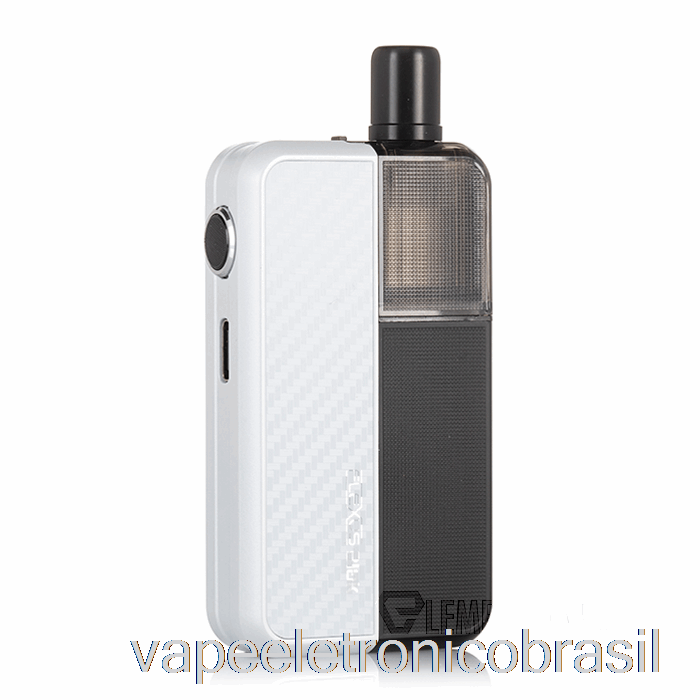 Vape Recarregável Aspire Flexus Blok 18w Pod System Pérola
